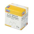 First Aid Only Bandages, Plastic, 1" x 3", PK100 G-106